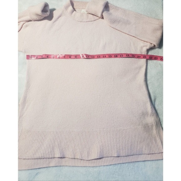 Lou & Grey Soft Knit Sweater Women's Size XS Blush Pink Long Sleeve Pullover - Picture 7 of 8
